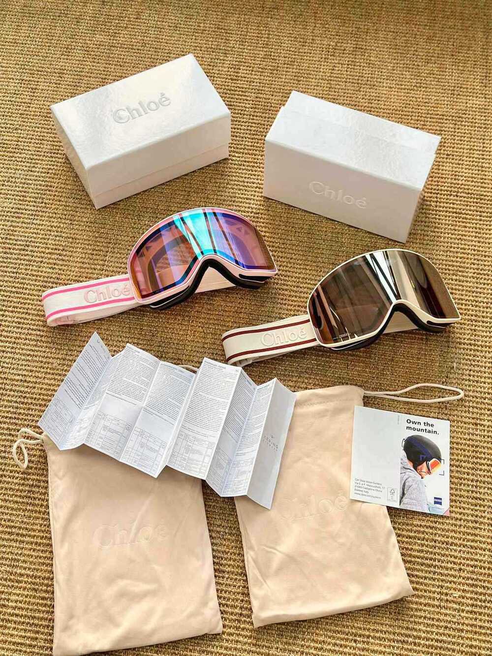 Chloé Luxury Snow Ski Goggles - Picture 8 of 8